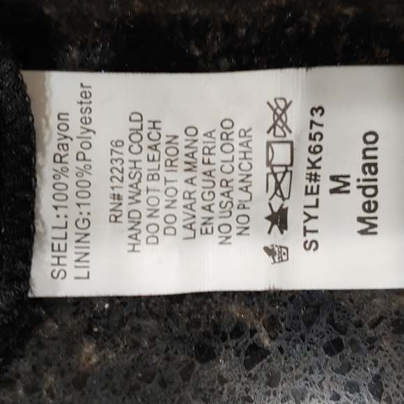 A Hippie Love LBD with cutouts and silver chain detail from Vanilla Sky Medium - Picture 11 of 11